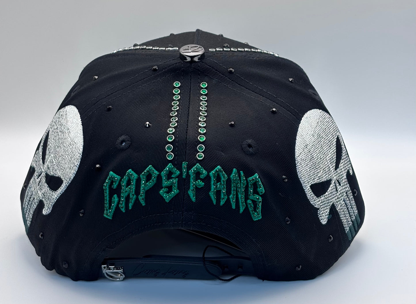 NY skull green